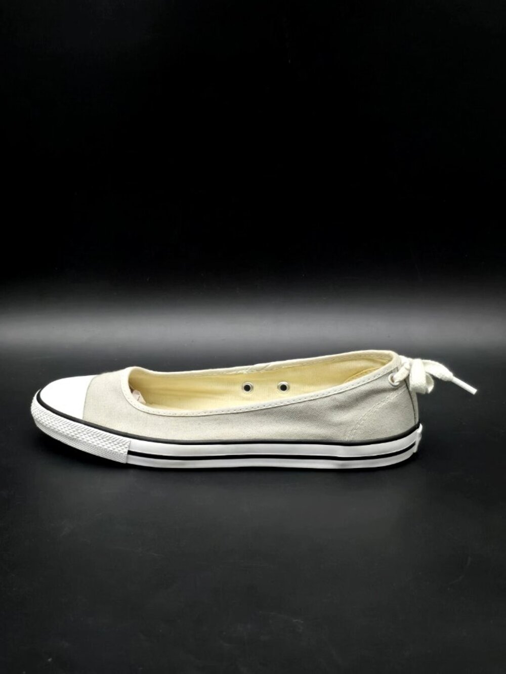 CONVERSE Chuck Taylor All Star Dainty Ballerina Grey Slip-On Women's Size 8 - Picture 7 of 12